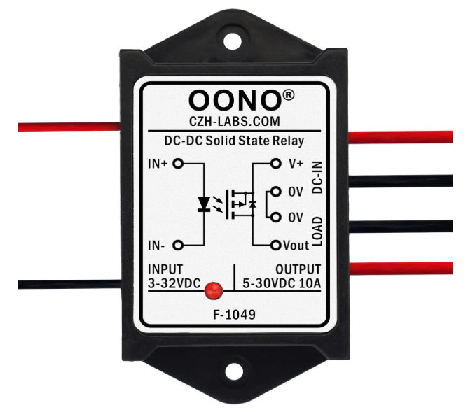 Wired DC-DC 10Amp Isolated Solid State Relay