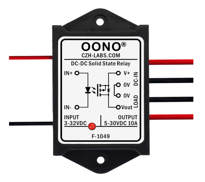 Wired DC-DC 10Amp Solid State Relay